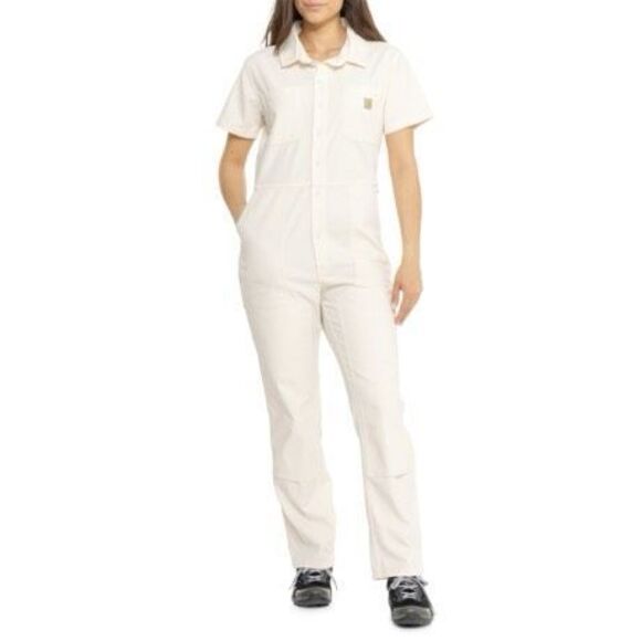 Carhartt Rugged Flex® Relaxed Fit Canvas Coveralls - Short Sleeve NEW NWT Size S - Picture 1 of 7